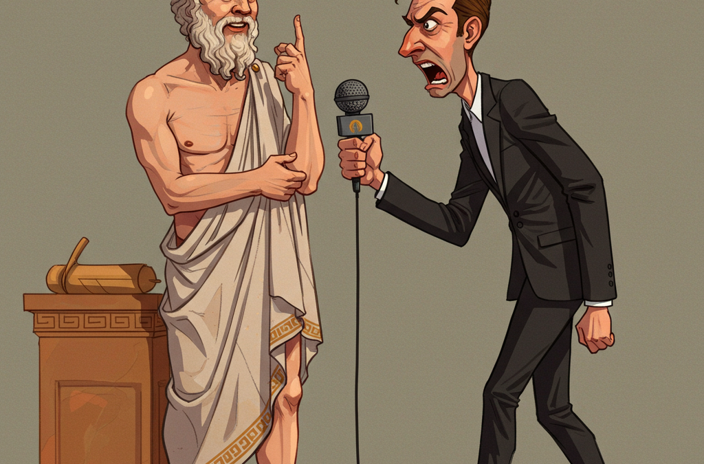 Intervista impossibile a Socrate.