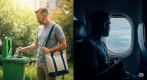 Perché ci sentiamo in colpa se non ricicliamo, ma non se voliamo low cost?